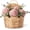 Small, variant on Door Basket Scalloped Storage Basket,Water Hyacinth Woven Wall Baskets for Front Door Decor, Hangable Storage Organize for ,Planter,Mails,Wicker Baskets for Organizing Garden - S