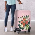 thumbnail image 4 of HELLHERO Frog Strawberry Wrinkle Resistant Suitcase Cover for Friends, All Size Anti Fouling Durable Luggage Covers, 4 of 7
