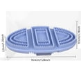 thumbnail image 2 of Flexible Grooming Body Brush for - Bendable Design for Comfortable Dry Brushing Gentle Exfoliation Ideal for Cats Dogs and Horses for Shower and Bathing Routine, 2 of 5