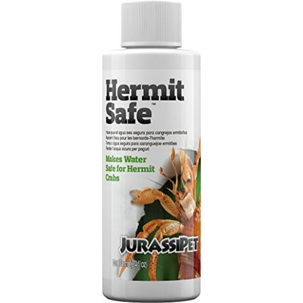 Jurassipet Hermit Safe Reptiles & Amphibians Water Conditioner, 3.4 Oz