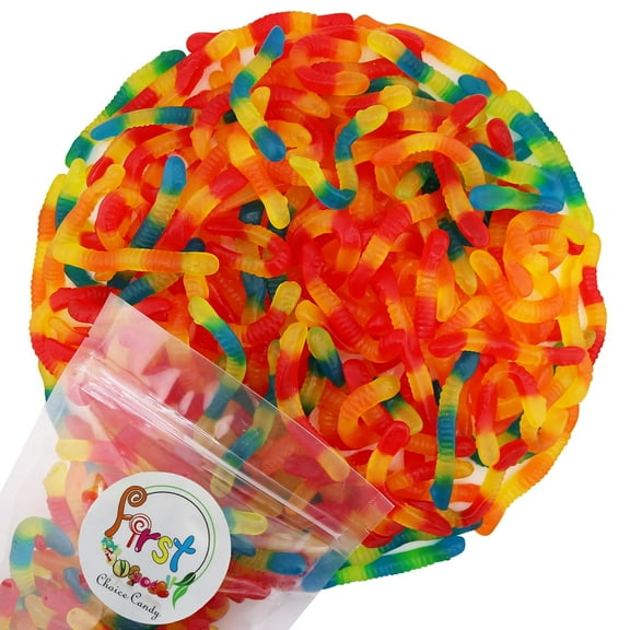 FirstChoiceCandy Sugar Free Gummy Worms (2 Pound)
