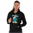thumbnail image 4 of Hefty Smurf Good Vibes Graffiti Drip Hoodie Sweatshirt Women Men Brisco Brands S, 4 of 6