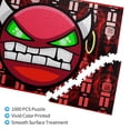 thumbnail image 2 of Yiaed Geometry Dash Pattern 1000-Piece Picture Puzzle - Jigsaw Puzzle for Adults and Kids, Challenging Horizontal Puzzle Perfect Family Activity or Gift | 29.5×19.7, 2 of 9