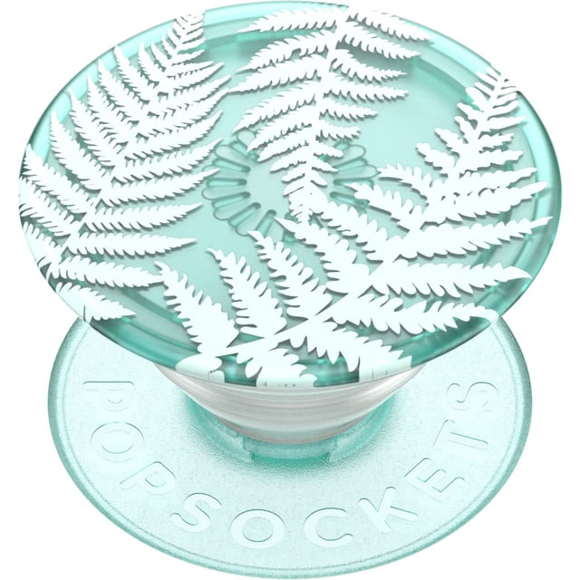 Phone Grip PopSockets a base de plantas con soporte para teléfono, helecho