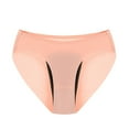 thumbnail image 1 of Charmgo Culottes Menstruelles pour Femmes Grande Taille Couleur Unie Anti-Fuite Taille Basse Culottes Menstruelles Taille Basse Culottes Garçonnes Post-Partum Culottes Menstruelles pour Femmes Rouge2 TP, 1 of 5