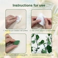thumbnail image 5 of Fiudx Clip de Fijación Verde, Soporte para Plantas Estilo Hoja, Accesorio Duradero para Jardín, Fácil Instalación, Soporte para Treparación, Resistente a La Intemperatura, Ideal para Jardinería Verti, 5 of 5
