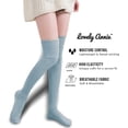 thumbnail image 6 of Lovely Annie Women's 3 Pairs Fashion Thigh High Cotton Socks J1025 Size 6-9(Assorted), 6 of 9