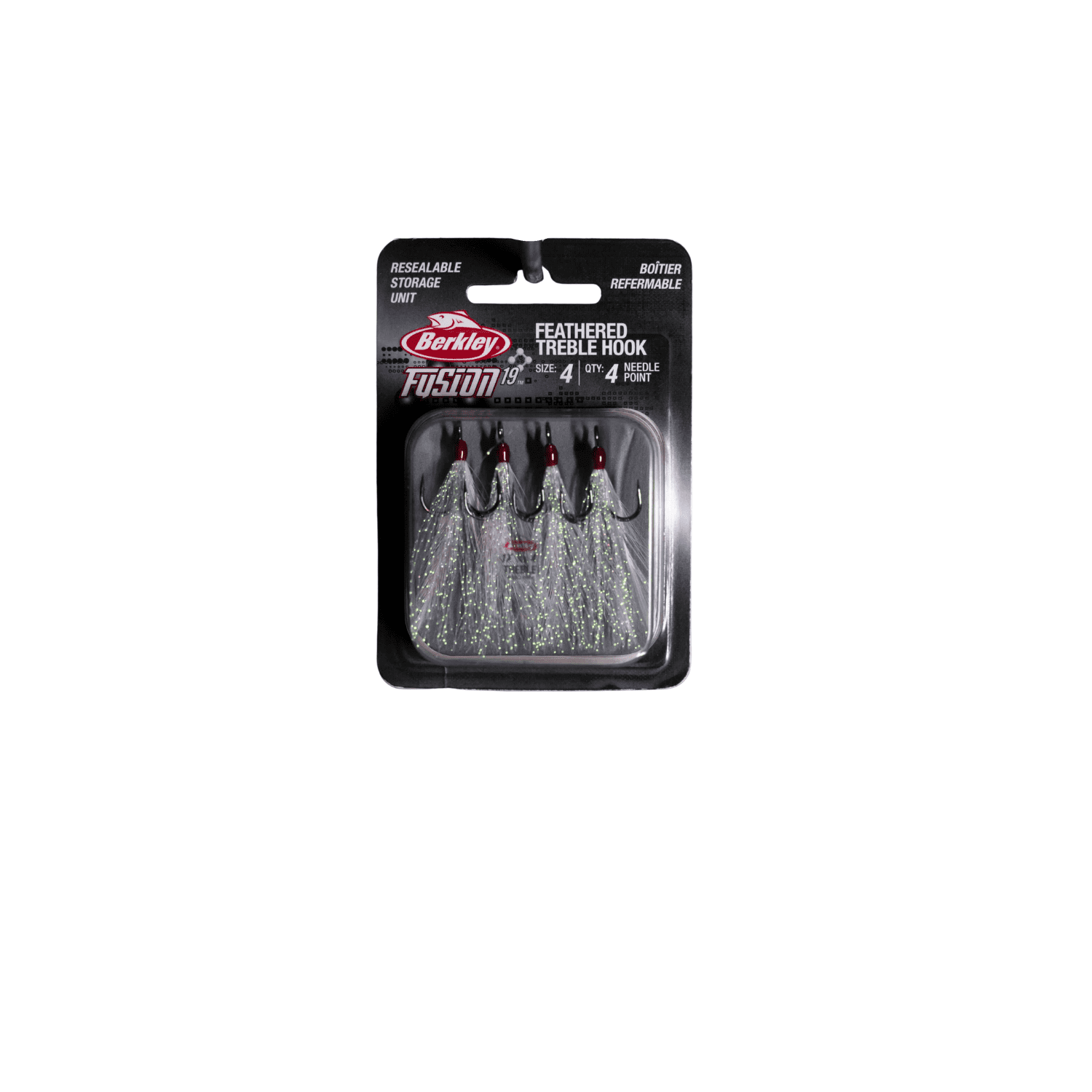 Berkley Fusion19 Feathered Treble Hook Fishing Hooks