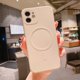 thumbnail image 1 of Magsafing funda de carga inalámbrica para iPhone 13 12 11 Pro Max 14 7 8 Plus X Xs Xr silicona líquida magnética a prueba de golpes Coque Tan Jianjun unisex, 1 of 2