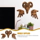 thumbnail image 3 of TABLETREANDS 1Jgo De Pared Estilo Gótico Con De Cabra Y Único Demoníaco, 3 of 6