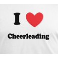 thumbnail image 4 of Old Glory Mens I Heart Cheerleading Short Sleeve Graphic T Shirt, 4 of 6