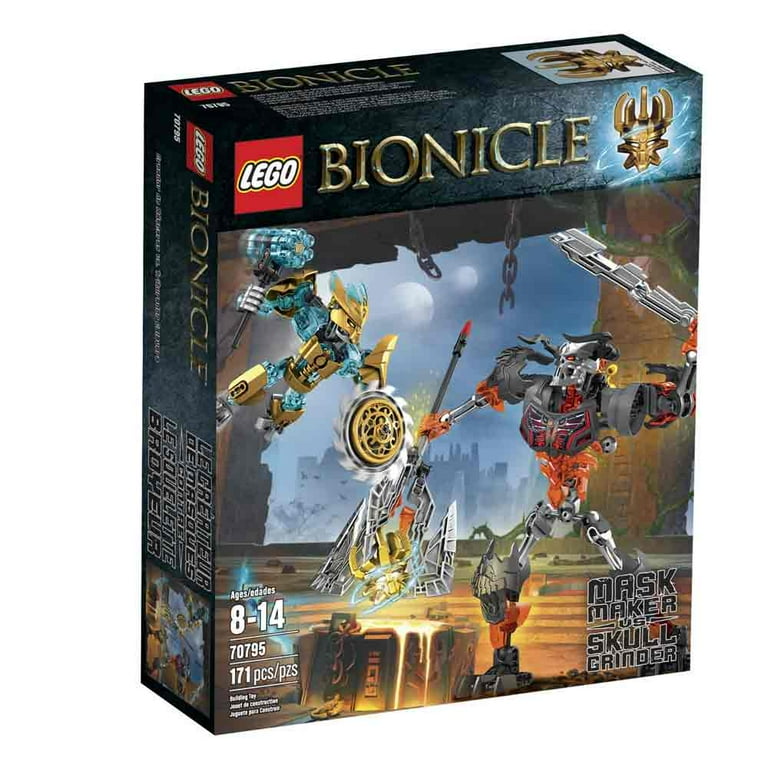 レゴ バイオニクル 70795 マスクメーカーvs.スカルグラインダー おまけ付 LEGO Bionicle Mask Maker vs. Skull Grinder, 70795 - Walmart.com