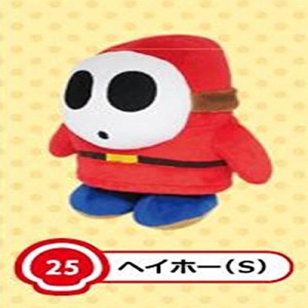 Super Mario Plush Teddy NEW Size: 6.5" / 17cm Shy Guy Soft Toy 