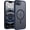 Dark Blue-2, variant on UYWZQ-TOCOL for iPhone 17 Pro Case with Camera Control Capture Button, Compatible with Magsafe Charger, Built-in Magnetic Ring, Translucent Matte Phone Case for iPhone 17 Pro 6.3 inch (Key Black)