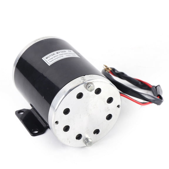 ToppiJoy Mini Bike Motor 1000W, DC Brushed Motor with Torque for Electric Bicycle, Go-Kart, & Scooter, Fast Start Performance & Heat Dissipation for Smooth Ride