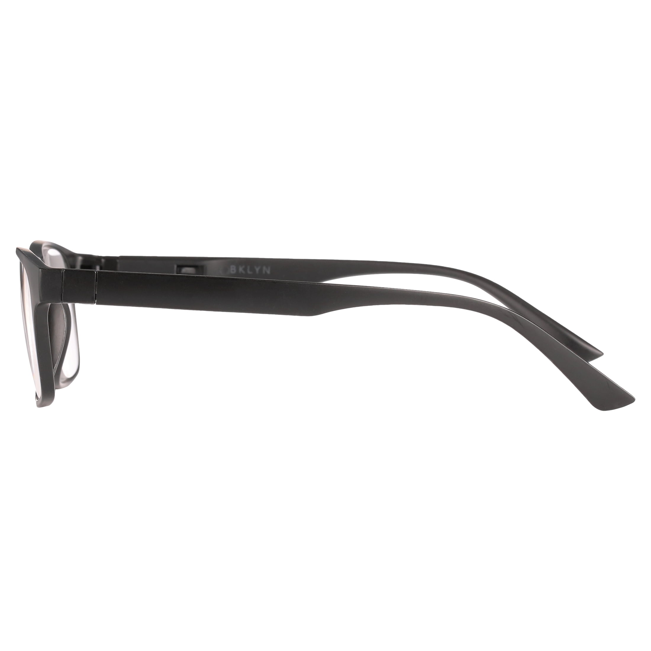 Bklyn, Nostrand +2.50, Adult, Mens, Plastic Reading Glasses & Pouches Value Pack , 2 Ea