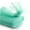 Aqua, variant on 54" Shimmer Tulle Fabric Bolt - Off-White