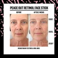 PEACE OUT Skincare Retinol Face Stick. Reduce Fine Lines, Wrinkles and