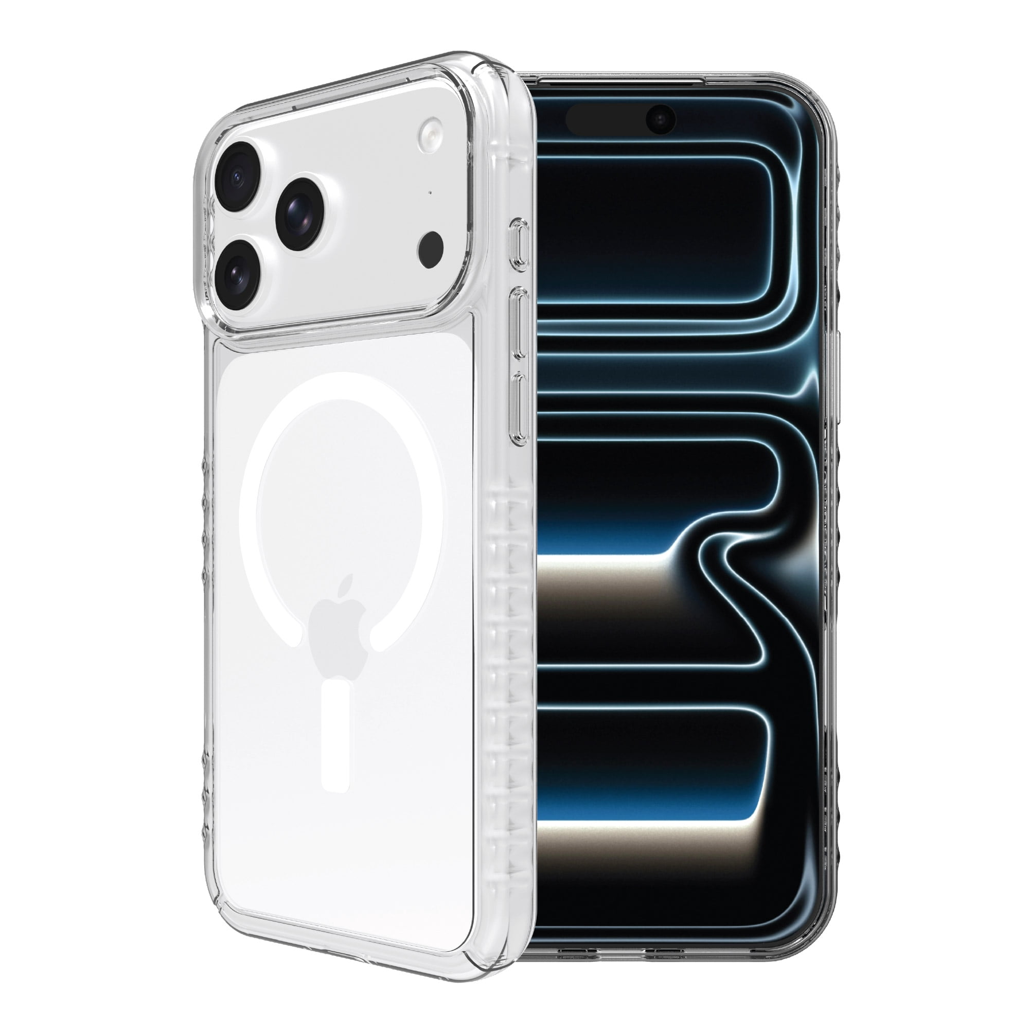 onn Protective Gel Phone Case for iPhone 18 Pro Max / 17 Pro Max, MagSafe Compatible - Clear