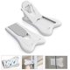 thumbnail image 2 of Juego de 4 cerraduras para puertas corredizas, cerradura de seguridad para bebés, bloques de ventanas corredizas autoadhesivas, cerraduras para puertas corredizas para niños para uso en puertas, vent, 2 of 5