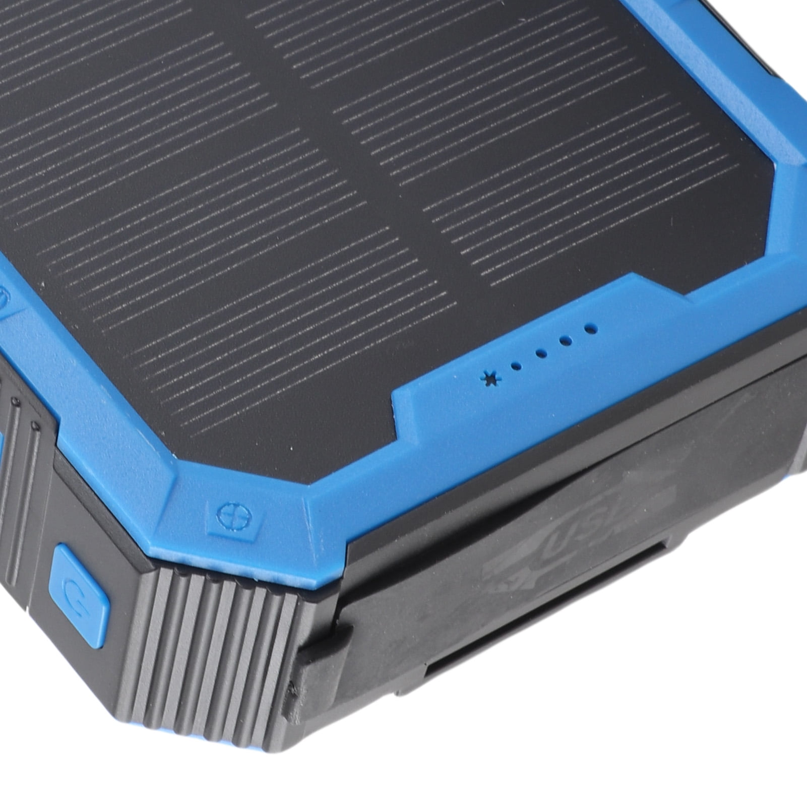 Nieyigj Solar Power Bank 36800mAh / 136.16Wh Portable External Battery Pack with 34 LEDs 4 USB Outputs Type C Micro Inputs for Outdoor Camping Hiking