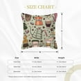 thumbnail image 4 of Bingfone Decorative Pillow Covers 20"X20" Coffee Makers Macaroons Chocolate Couch Pillow Cases Modern Farmhouse Covers For Couch Sofa Bed, 4 of 9
