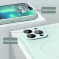 thumbnail image 5 of Original Liquid Silicone For Magsafe Wireless Charge Magnetic Case for iPhone 15 14 Plus 13 12 11 Pro X XR XS Max 7 8 Soft Cover, 5 of 5
