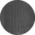 thumbnail image 1 of Ahgly Company Indoor Round Abstract Gray Contemporary Area Rugs, 5' Round, 1 of 1