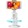 thumbnail image 1 of Soporte para teléfono inteligente Selfie Stick, cámara de seguimiento automático AI Fotos y vídeos de 360° - Transmisión en vivo - Videollamadas - Camarógrafo - Videochat en vivo para iPhone o Android, 1 of 5