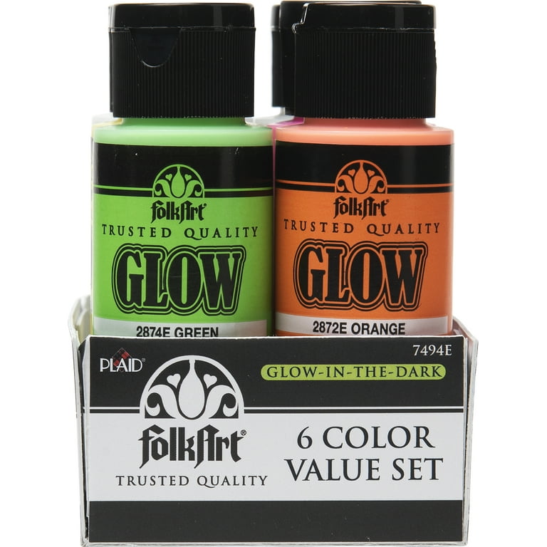 Glow in the cheap dark paint walmart