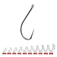thumbnail image 2 of Greeniant 30 unids/caja de anzuelos de pesca de acero 1-10 # anzuelo sin púas conjunto de anzuelos de pesca de carpa plana negra Pescar blanco 10 mm, 2 of 6