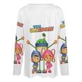 thumbnail image 5 of Team Umizoomi Womens T Shirts V Neck Long Sleeve Tops Causal Loose Summer T-Shirts M, 5 of 7