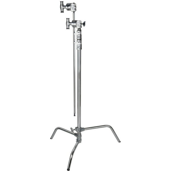 Kupo 40" Master C-Stand with Sliding Leg Kit and Quick-Release System, Sliver