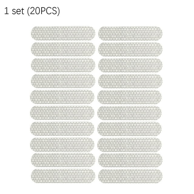 Yuarrent Pegatinas reflectantes para patinete eléctrico luminoso, Reflector de película, almohadilla Central de PVC, etiqueta de luz autoadhesiva Type11 NO11 Yuarrent OD000859-04