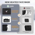 thumbnail image 5 of SAVIOR Heated Battery Balaclava Face Ski Mask,Heated Ski Mask for Men Women,Windproof Heated Hat Motorcycle Riding, 5 of 9
