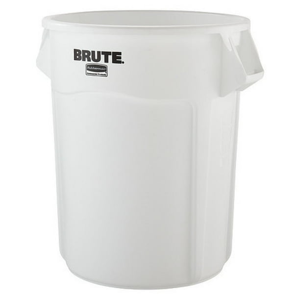Rubbermaid Commercial Products Brute Containers 55 Gallon Trash Can Walmart Com Walmart Com