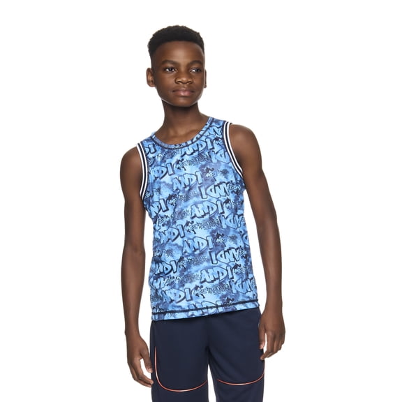 AND1 Boys Active Reversible Tank Top, Sizes 4-18