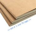 thumbnail image 2 of (Set of 3) Travelers Notebook Inserts Lined Paper 8.25 x 4.25 Inch 100gsm Thick Ruled Refill, Total 192 Pages, Standard Size, 2 of 5