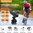 thumbnail image 4 of 2X 4K 60FPS Multifunctional Cycling Camera Rainproof 2.0 Inch IPS Screen WiFi Connection with LED Flashlight Bike Horn, 4 of 7