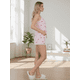 thumbnail image 4 of Set Pijama 3 Piezas Mujer Unitalla Verano Bata Top y Short, 4 of 9