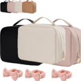 thumbnail image 1 of Set de bolsa de cosméticos para pacientes, bolsa de cosméticos de tocador con múltiples compartimentos, conjunto de bolsa de maquillaje de viaje para pacientes, bolsa de cosméticos de tocador de múlti, 1 of 7