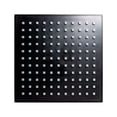 thumbnail image 2 of Regadera Cuadrada Tipo Lluvia Rugo 19 cm Negra ABS Antisarro 44-MCN, 2 of 7