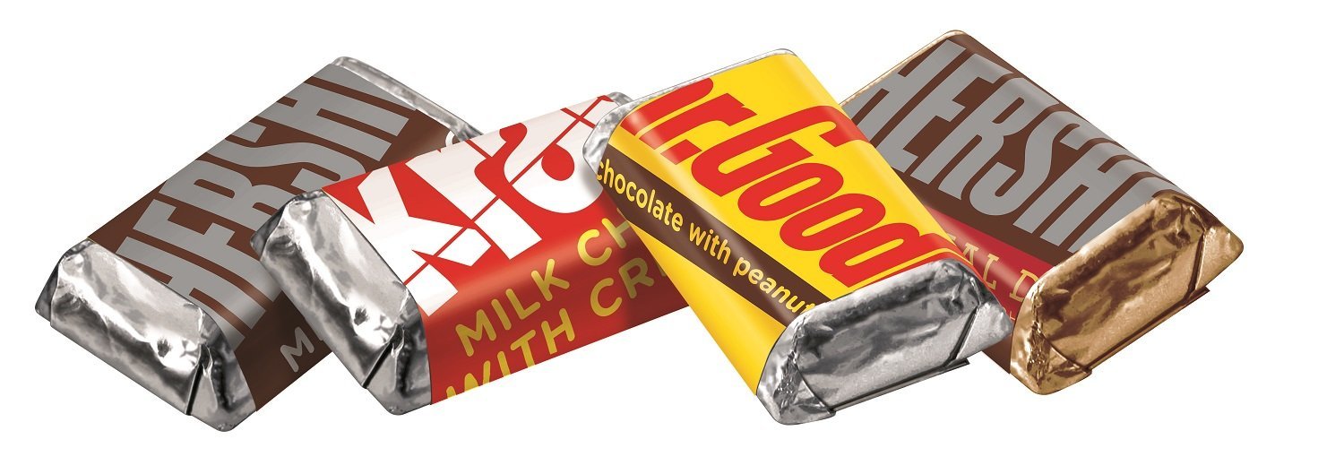 HERSHEYS Chocolate Candy Bar Assortment, Miniatures (Hersheys, Krackel