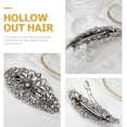 thumbnail image 3 of OFFIGAM 2Pcs Assorted Color Flower Hair Accessories Decorative Metal Barrettes for Thick and Thin Hair, 3 of 6