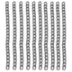 thumbnail image 2 of Cadenas de bordillo de metal BuyWeek 32,8 pies Cadenas de aluminio Resistente Duradera, 2 of 14