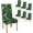 Covers 4, variant on Tropical Floral Dining Room Chair Covers Set of 4 Tropical Leaves Jungle Seamless Watercolor Floral Pattern Parson Chair Slipcover Removable Washable Chair Protector for Home,Restaurant