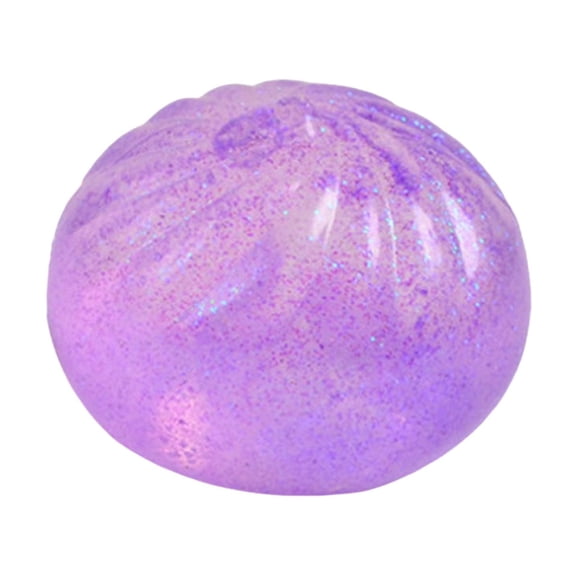 Wonitaaizi Giant Glitter Dumpling, Giant Dumpling Squishy, Mega Rainbow Dumplings, Cute Anxiety Relief Fidget , Soft Squeeze De Dough for Adults(C)