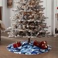 thumbnail image 4 of Sikiie Evil Eye Nativity Christmas Tree Skirt, Jesus Christian Winter Holiday Tree Mat Decoration(30-48IN)30", 4 of 6