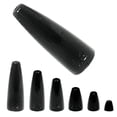 thumbnail image 1 of Reaction Tackle Lead Worm weight 3/8 oz black (25-pack), 1 of 5