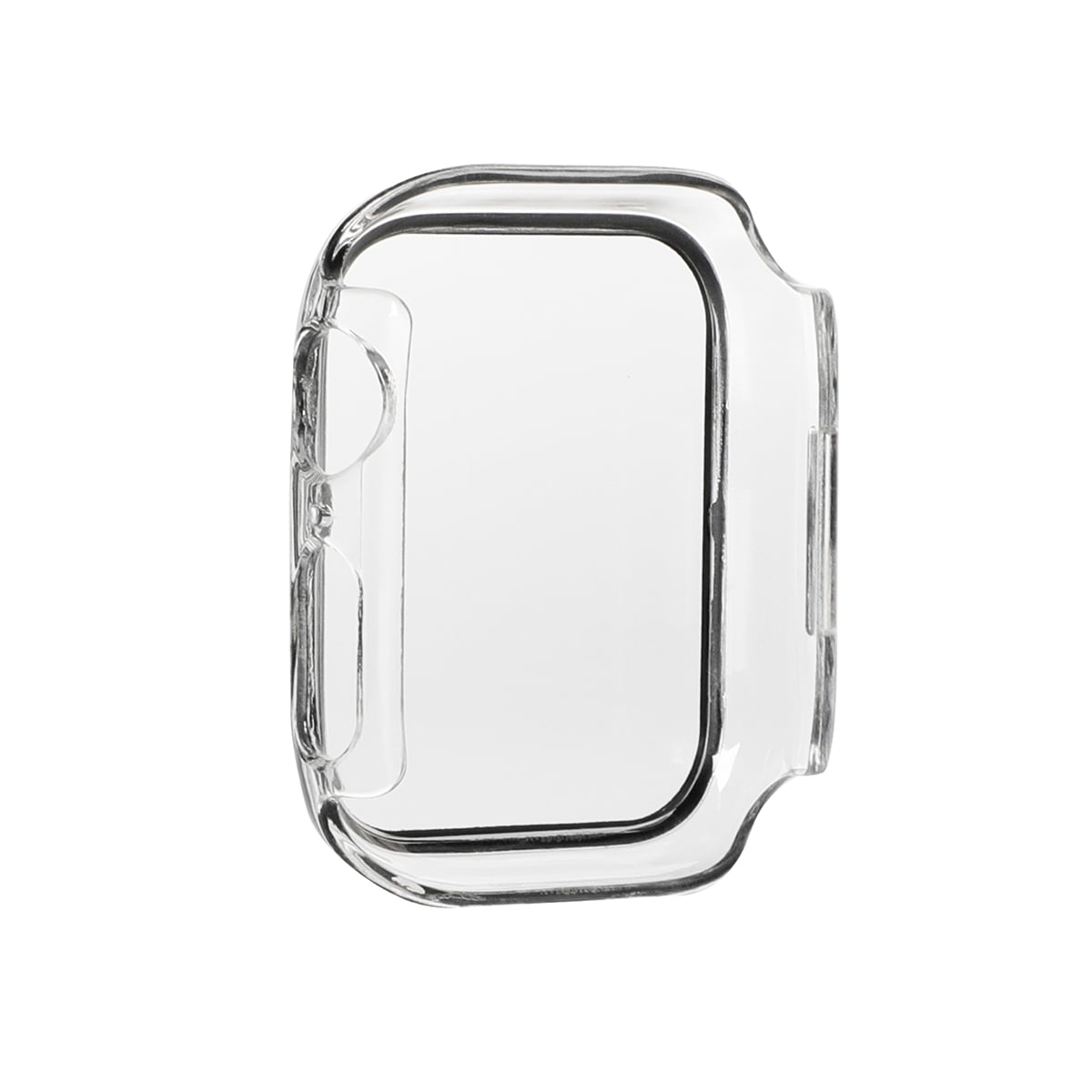 Onn Apple Watch 41mm Clear Bumper Case with Screen Protector, Unisex